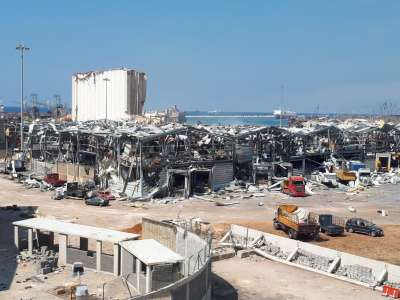 Последствия взрыва в Бейруте. Фото: Wikimedia Commons