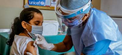 В ООН призывают не прекращать иммунизацию детей даже в период пандемии. Фото: ЮНИСЕФ/У.Урданета