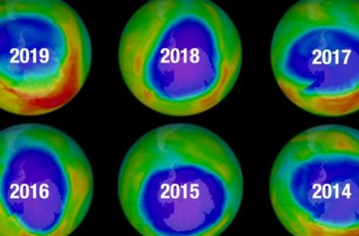 Как, почему и где: раскрываем все тайны озоновых дыр. Иллюстрация: NASA
