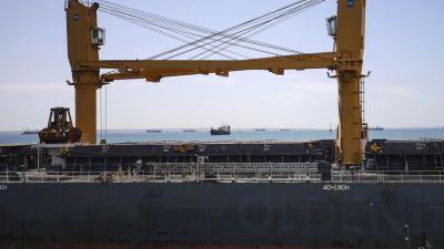 Однако большинство российских портов не приспособлены для загрузки крупных судов, говорят эксперты. Фото: РИА Новости/Виталий Тимкив