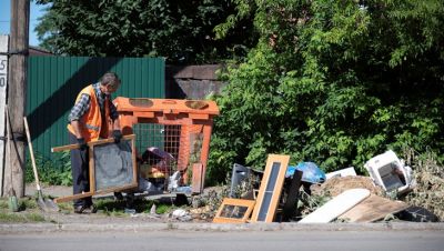 В Тимирязевском было задержано три большегруза с крупногабаритным мусором, в Апреле – восемь.