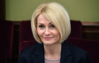 Заместитель председателя правительства Виктория Абрамченко.