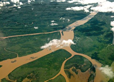 Дельта реки Парана, второй по величине реке Аргентины. Угрозы: изменение климата, загрязнение и другие антропогенные факторы. Дело рассматривается в суде. Фото: Martin Terber