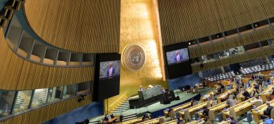 В Генеральной Ассамблее ООН обсудили вопросы борьбы с изменением климата. Фото ООН/М.Элиас.