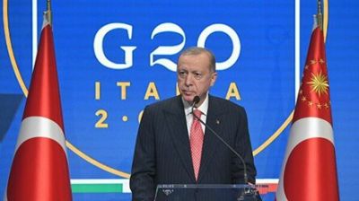 Президент Турции по окончании саммита G20 вернулся в Стамбул. Фото: РИА Новости / Павел Бедняков.