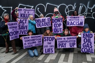 Акция протеста в Глазго во время климатической конференции ООН. Фото: Reuters.ru