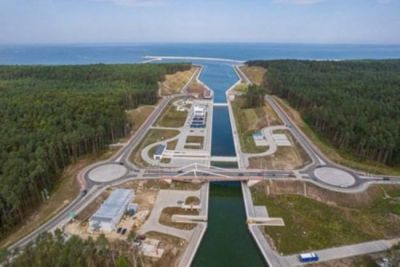 Ради прокладки канала через Балтийскую косу власти Польши не обращали внимания на экологический ущерб. Фото: gov.pl.