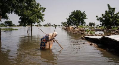 Наводнение в Джакуско, Нигерия. Фото: ВПП / О. Абдул.