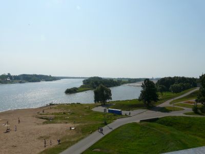 Река Волхов в Великом Новгороде. Фото: Косарев Дмитрий.