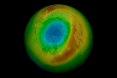 Иллюстрация: NOAA Ozone Watch.