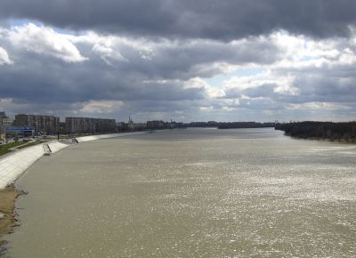 Река Иртыш в Омске. Фото: Petar Milošević / wikipedia.