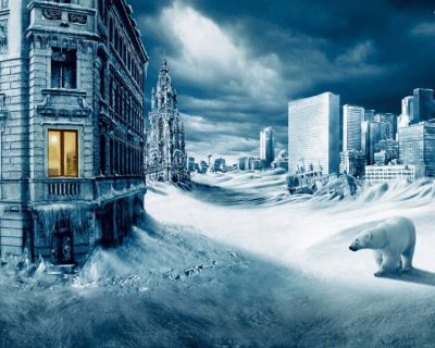 Ряд ученых прогнозирует, что потепление остановит Гольфстрим, отчего средние температуры в Европе упадут на 5-8 градусов. В этом случае зимы в Лондоне могут стать тюменскими, а в Москве — магаданскими. Иллюстрация: Pininterest.