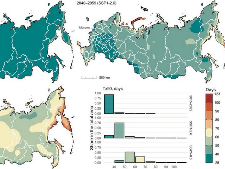 Российские географы оценили, как глобальное потепление отразиться на россиянах