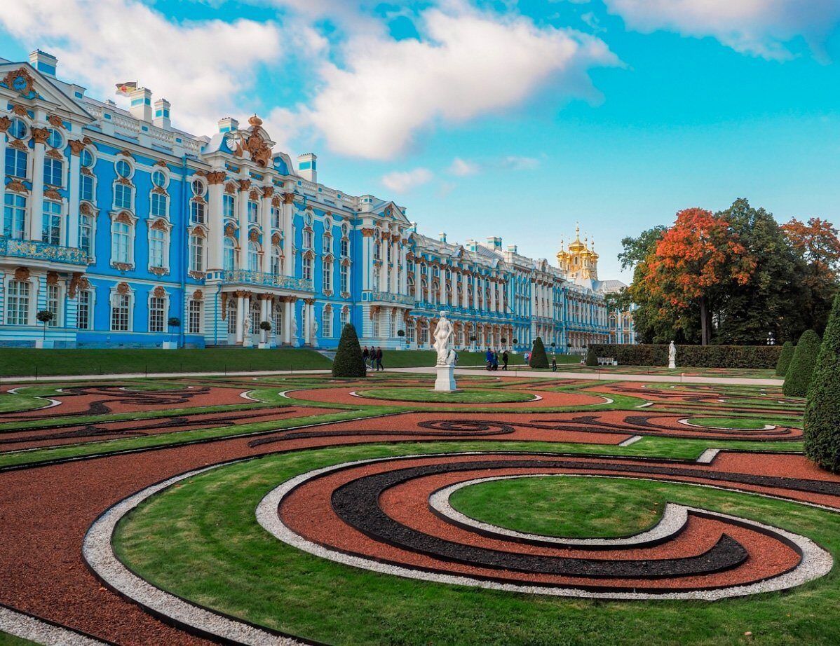 Большой Екатерининский дворец в Пушкине. Фото: Соцсети.