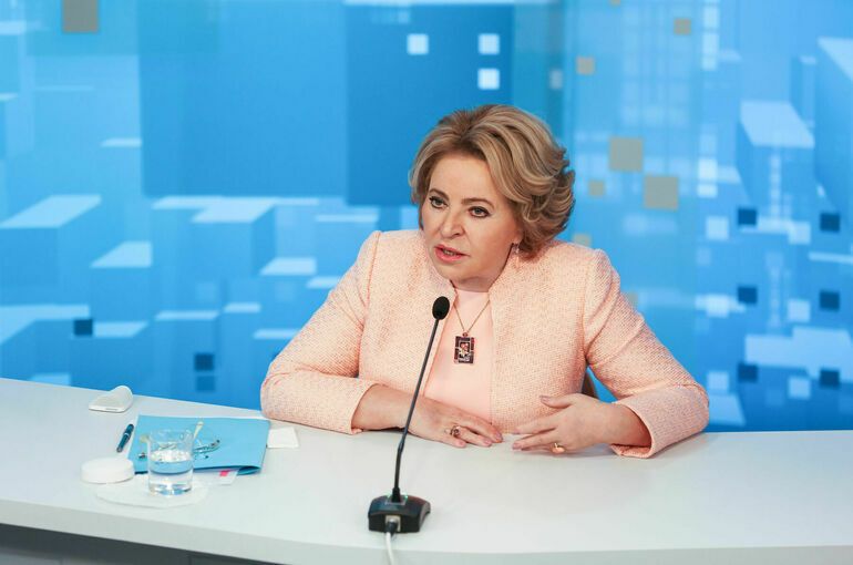 Валентина Матвиенко. Фото: Пресс-служба Совета Федерации