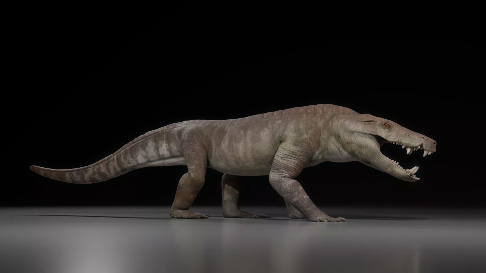 Kostensuchus atrox был представителем вымершей группы родственников современным крокодилам и аллигаторам  Иллюстрация: Gabriel Diaz Yanten