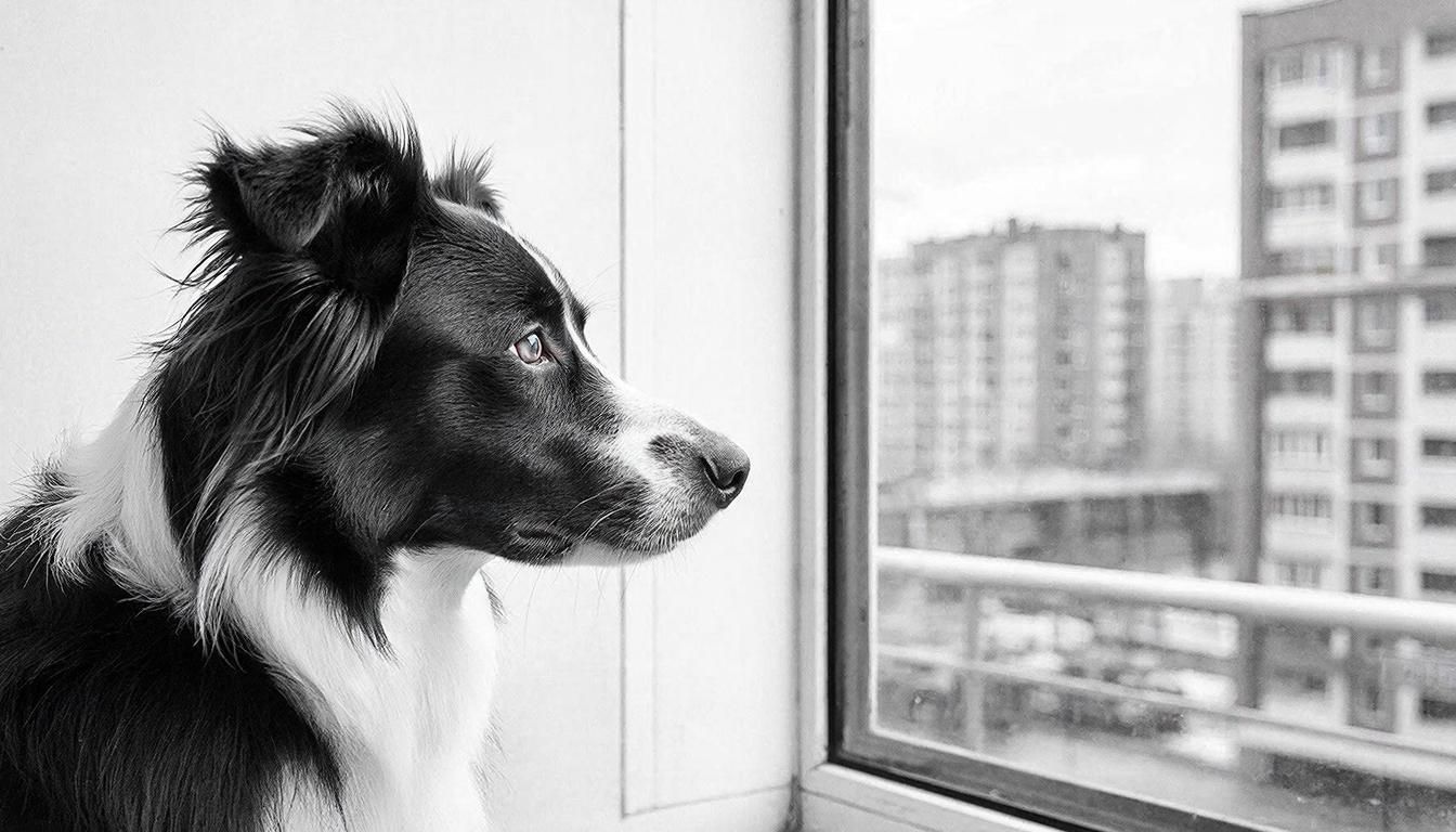 Интеллект бордер-колли требует постоянных задач и нагрузок. Иллюстрация: ECOportal.su / ИИ