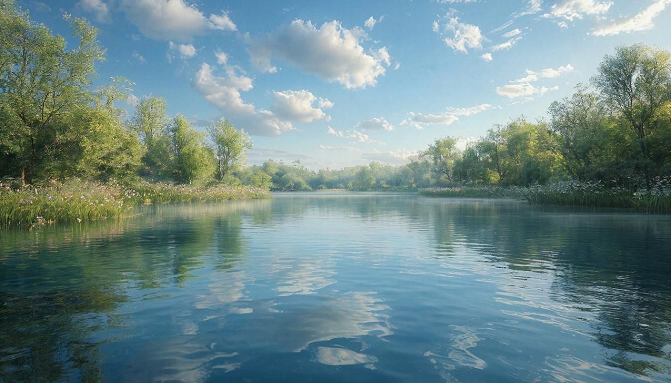 Всемирный день водных ресурсов напоминает о необходимости беречь пресную воду. Иллюстрация: ECOportal.su / ИИ