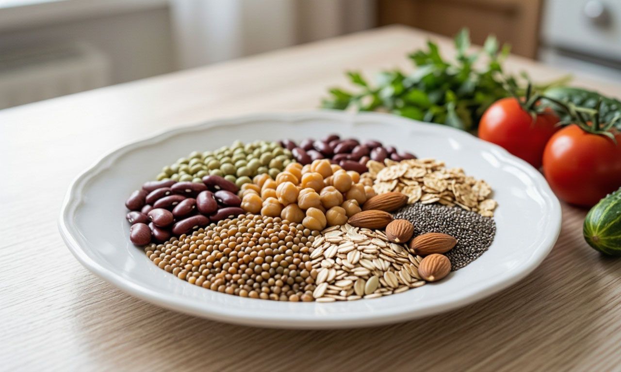 Растительные продукты, которые помогают почкам работать с меньшей нагрузкой. Иллюстрация: ECOportal.su / ИИ