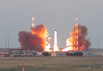 Запуск \"Протон-М\". Фото с сайта Роскосмоса