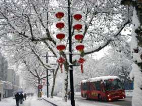 Сильнейшие за полвека морозы и снегопады, обрушившиеся в последние две недели на Китай, стали бедствием для страны. Фото: NEWSru.com