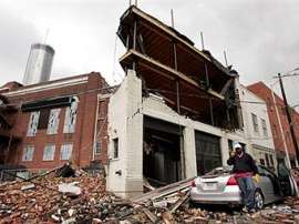 Последствия торнадо в Атланте. Фото AFP