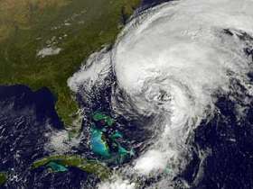 Ураган &quot;Ноэль&quot;. Спутниковый снимок NASA