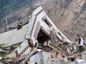 Последствия землетрясения в Китае. Фото AFP
