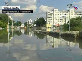 Вода в Тирасполе продолжает прибывать. Фото: Вести.Ru