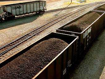 Транспортировка угля. Фото пользователя Decumanus с сайта wikipedia.org