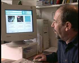 Д-р Ханс Браун, разработчик компьютерной программы Sim Nerv, используемой для замены опытов на животных в курсе физиологии. Фото: http://www.interniche.org