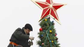 Телезвезды и спортсмены зажгут в Москве энергосберегающую елку. Фото: РИА Новости