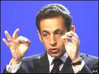 Саркози пытался убедить лидеров ЕС сообща бороться с изменениями климата. Фото: BBC