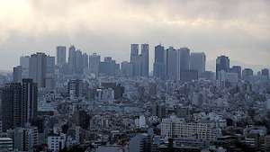 Вид центра Токио, Синдзюку. Фото: РИА Новости