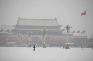 Снегопад в Китае. Фото: РИА Новости