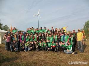 Международный климатический лагерь завершил свою работу. Фото: Greenpeace