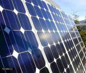 Солнечная энергия. Фото с сайта http://novate.ru