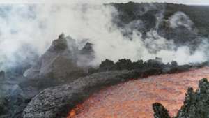 Извержение вулкана. Фото: РИА Новости