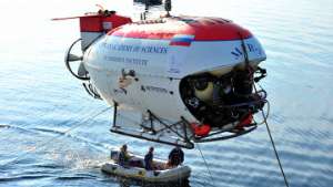Работа глубоководных аппаратов &quot;Мир-1&quot; и &quot;Мир-2&quot; на озере Байкал. Фото: РИА Новости