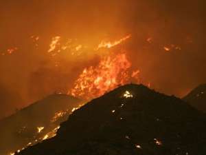 Пожар в Калифорнии, фото с сайта Fire.ca.gov
