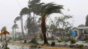 Ураган &quot;Химена&quot; у побережья Мексики. Фото: РИА Новости