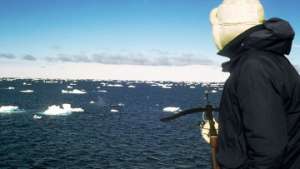 Экспедиция по изучению китов в Антарктике. Фото: РИА Новости