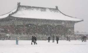 Снегопады в Китае. Фото: http://crazy.werd.ru