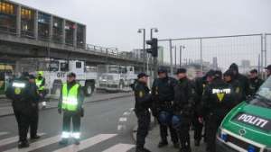 Усиление мер безопасности на климатической конференции ООН в Копенгагене. Фото: РИА Новости