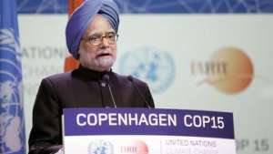 Премьер-министр Индии Манмохан Сингх на саммите ООН по климату в Копенгагене. Фото: РИА Новости