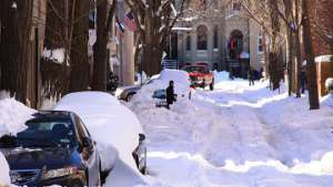 Церкви в США отменяют рождественские мессы из-за снежного циклона. Фото: РИА Новости