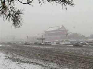 Китай в снегу. Фото: Вести.Ru