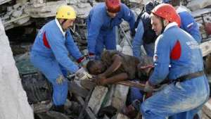 Российские спасатели на Гаити. Фото: РИА Новости