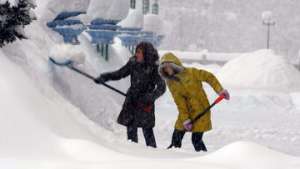 Снегопадов в китайском Синьцзяне. Фото: РИА Новости