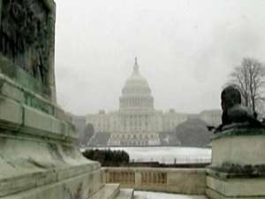 В Вашингтоне зафиксирован рекордный снегопад. Фото: Вести.Ru 